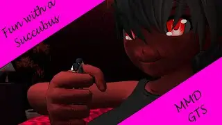 Fun with a Succubus [MMD GTS]