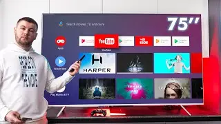 👍САМЫЙ ПОКУПАЕМЫЙ ТЕЛЕВИЗОР HARPER 75 ДЮЙМОВ 2024! Harper 75U770TS 4K ANDROID TV