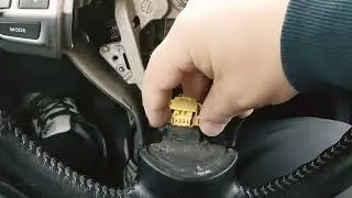 как снять руль с Лансер 10