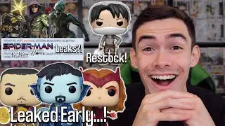 Dr Strange Multiverse Of Madness Funko Pops Leaked | Spider-Man No Way Home Wave 2 | Levi Restock