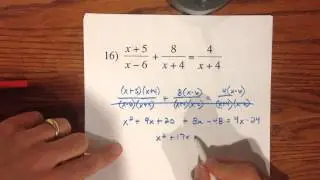 Solving Rational Equations Test Review