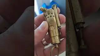 Лагерная зажигалка ИТК с Ангелом