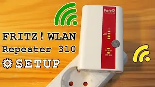 FRITZ! WLAN Repeater 310 Wi-Fi extender • Unboxing, installation, configuration and test
