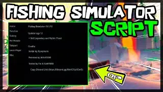 *NEW* Fishing Simulator Script [2022] Very OP 🔥