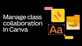 Manage class collaboration in Canva | Getting Started with Canva for Education course