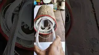Submersible motor winding 