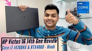 HP Victus 16 14th Gen Intel with RTX 4060 Graphics - Unboxing & Review!