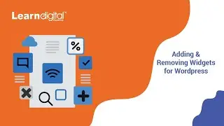 How to Add or Remove Widget from a Wordpress | Adding and Removing widgets