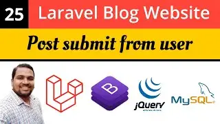 Laravel Tutorial | Submit post from user | Laravel Blog Website | Laravel 8 Tutorial