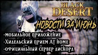 Black Desert новости за июнь. Мобильное приложение,  прием At Home, официальный сервер discord BDO