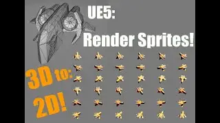 UE5 - Rendering 3D Models as 2D Sprite Sheets!