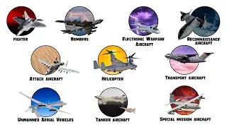 EVERY Type of Military Aircraft EXPLAINED in 12 Minutes!