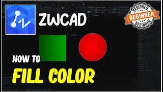 ZWCAD How To Fill Color