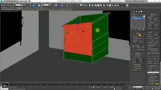 Introduction to 3D Modelling for games. The Dumpster in 3DS Max