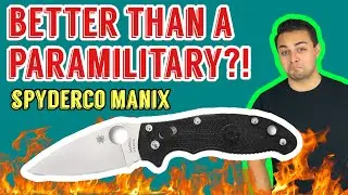 Spyderco Paramilitary 2 DESTROYER!? Manix 2 Review | Gadgets, Gear, Everyday Carry Accessories 2023