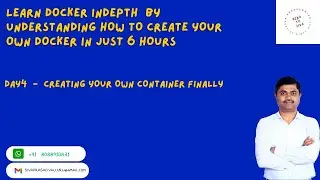 DOCKER IN DEPTH DAY 4 - CREATING YOUR OWN CONTAINER FINALLY