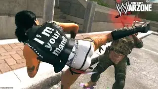 WWE RHEA RIPLEY With Finishing Moves [WARZONE ARENA] COD Executions