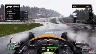 F1 24 - Rain Gameplay (Xbox Series X UHD) [4K60FPS]