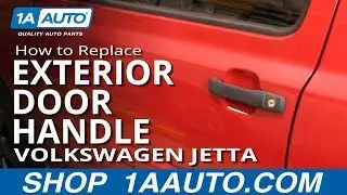How to Replace Exterior Door Handle 93-99 Volkswagen Jetta