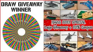 [LIVE] LEGO GIVEAWAY DRAW WINNER + First 1:70 Moc!