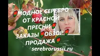 🌹МОДНОЕ СЕРЕБРО ОТ КРАСНОЙ ПРЕСНИ🌹ЗАКАЗЫ🌹ОБЗОР🌹ПРОДАЖА🌹(Jewellery Silver)