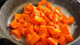 СЛИВОЧНАЯ ТЫКВА. ПРОСТОЙ РЕЦЕПТ.
