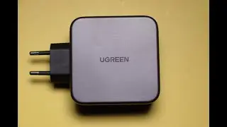 Пример перезагрузки портов флагманского зарядного устройства Ugreen 140W CD289