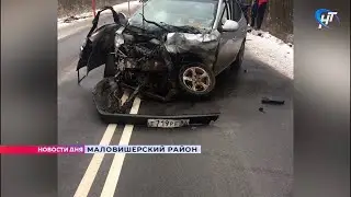 В Маловишерском районе произошло серьезное ДТП, двое человек погибли