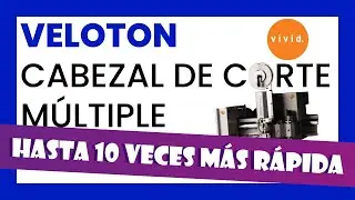 ✅ Cabezal de corte múltiple Veloton para mesa de CORTE Y HENDIDO Vivid Veloblade Volta