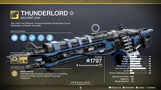 Get Thunderlord Catalyst NOW!! Destiny 2 Lightfall 