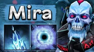 Мира на Личе, как же много урона! - Mira Lich 7.37 DOTA 2