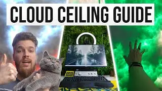 How to make a Cloud Ceiling UNDER $200! - (DIY RGB Lighting the Ultimate Gaming Setup Room Tour)