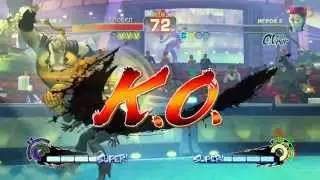 [ч. 07] Super Street Fighter IV - бой с кошкой :З (1080p)