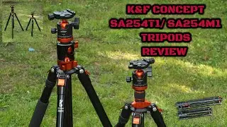 K&F Concept SA254T1 & SA254M1 Tripods: Review