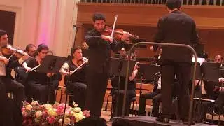 Sergey Khachatryan plays 1st encore - Edward Baghdasaryan: Nocturne