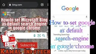 how to change default search engine in Microsoft edge |how to change default search engine in chrome