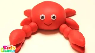 Play Doh Crab, Fun Activities for Children, Learning Videos  by Kids Channel