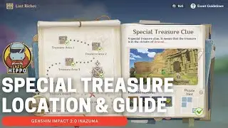 Special Treasure Location & Guide 1 Araumi - Lost Riches Event, Genshin Impact 2.0 Inazuma