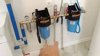 Котельная поэтапно. Узел ввода воды в дом. ч.1