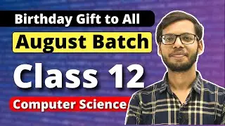 Class 12th Computer Science New Batch| Class 12 Python 2023-24 Syllabus |