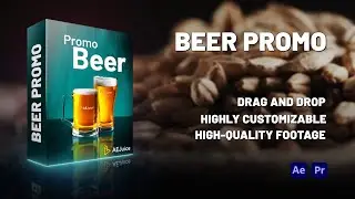 Beer Promo | After Effects | Premiere Pro