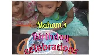 Mini vlog||The Best Birthday Cake Ever! 🎂 Maham's Celebration #minivlog#vlog#ytvideo#dailyvlogs