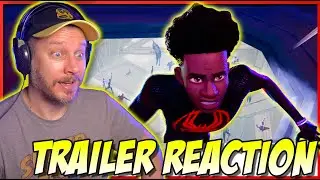 SPIDER-MAN: ACROSS THE SPIDER-VERSE - Official Trailer #2 Reaction!
