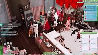 Sims 4 Новогодняя вечеринка  STREAM Sims 4