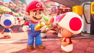 The Super Mario Bros. Movie Clip - Mushroom Kingdom (2023) | Animation Society