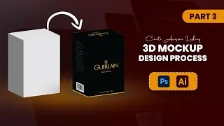 How to Create 3D Packaging Mockup Design in Photoshop & Illustrator