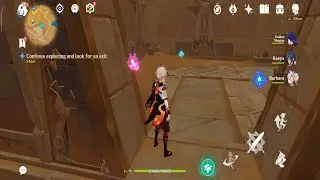 continue exploring and look for an exit genshin impact