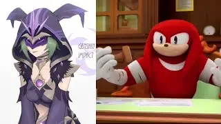 Knuckles Aprueba tus Waifus👍✔️ Genshin Impact