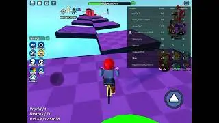 Random Roblox obby race with @Axel_highlights