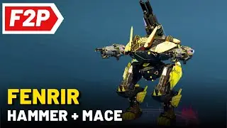 Fenrir Hammer Mace - War Robots Free to Play Gameplay (No Commentary) WR F2P